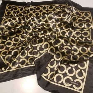 Coach Silk Scarf